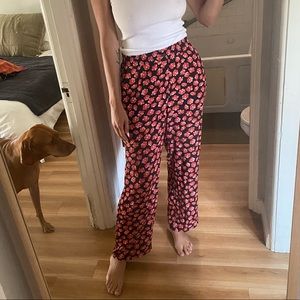 Ganni Floral Pants
